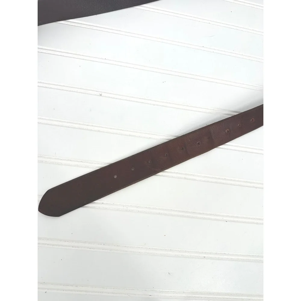 Wrangler leather belt